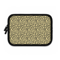 Abstract Print Butter Laptop Sleeve by etchd, view 2
