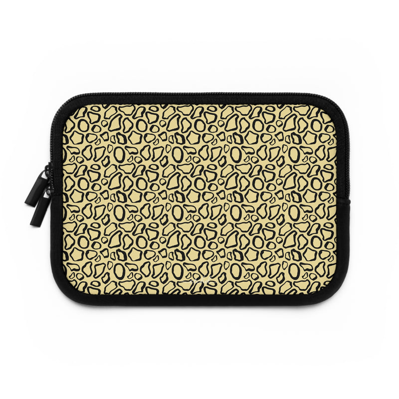 Abstract Print Butter Laptop Sleeve by etchd, view 2