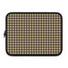 Butter & Brown Gingham Custodia per laptop
