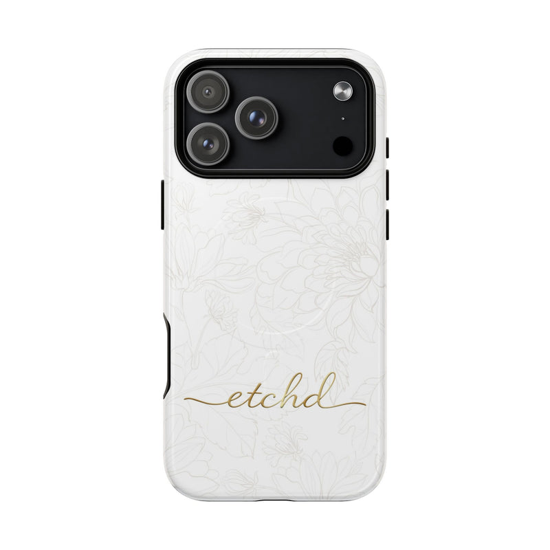 Etchd Signature White Magnetic Phone Case by etchd, view 31