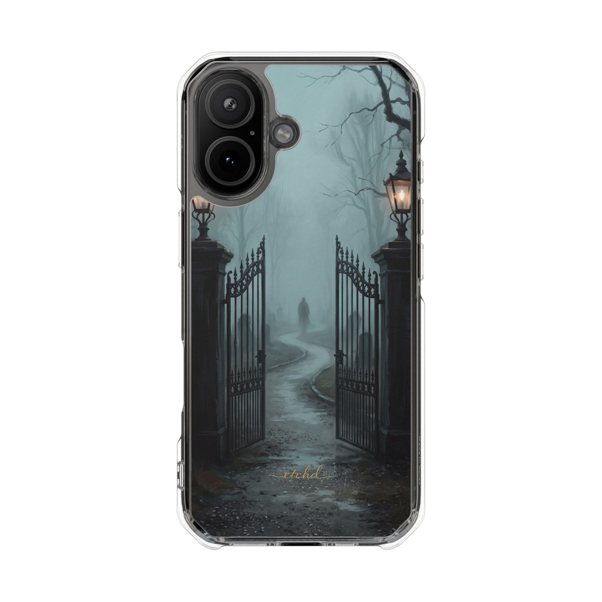 Lantern Gate Clear Magnetic Phone Case by etchd, view 13