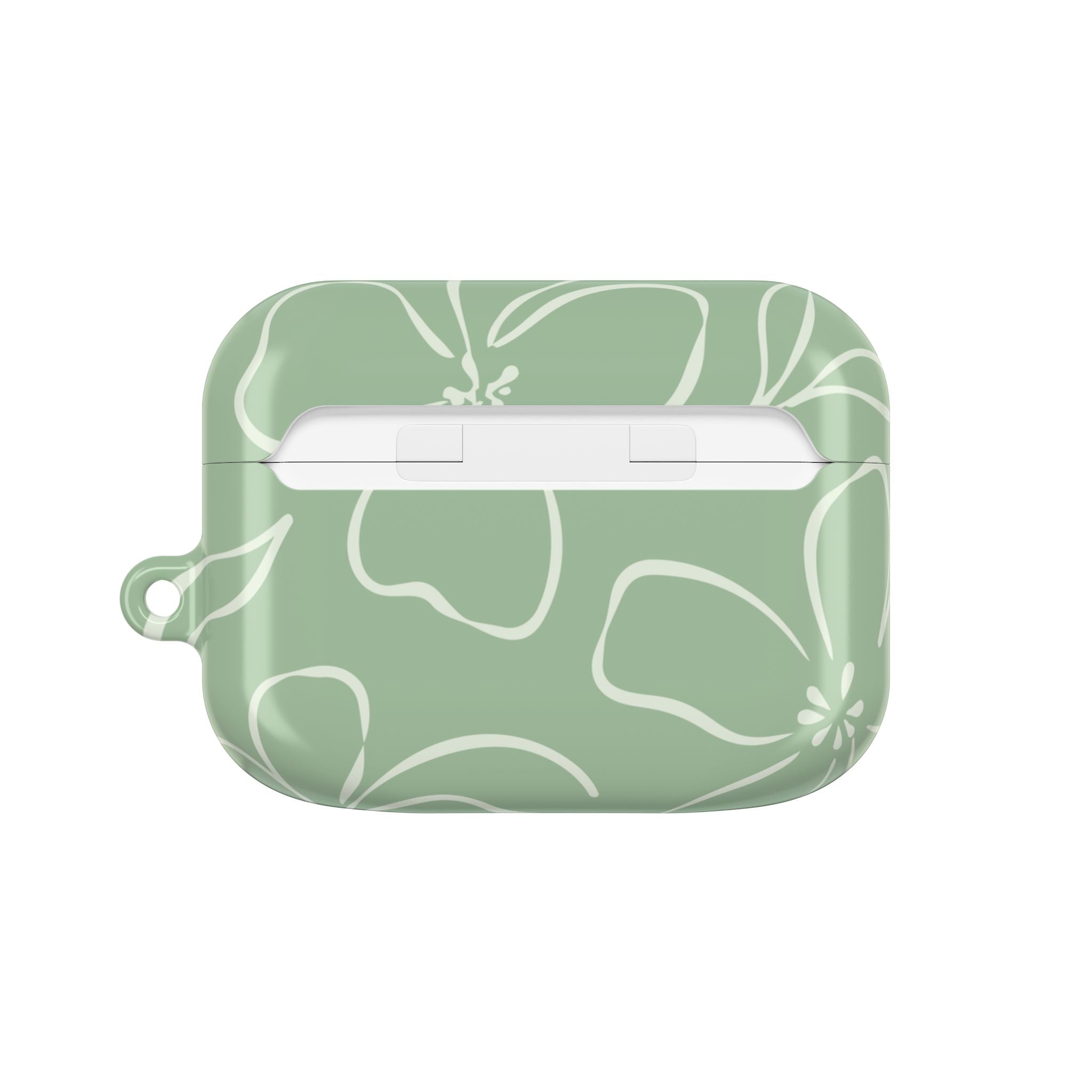 Sage & Cream Floral AirPod Case by etchd, view 7