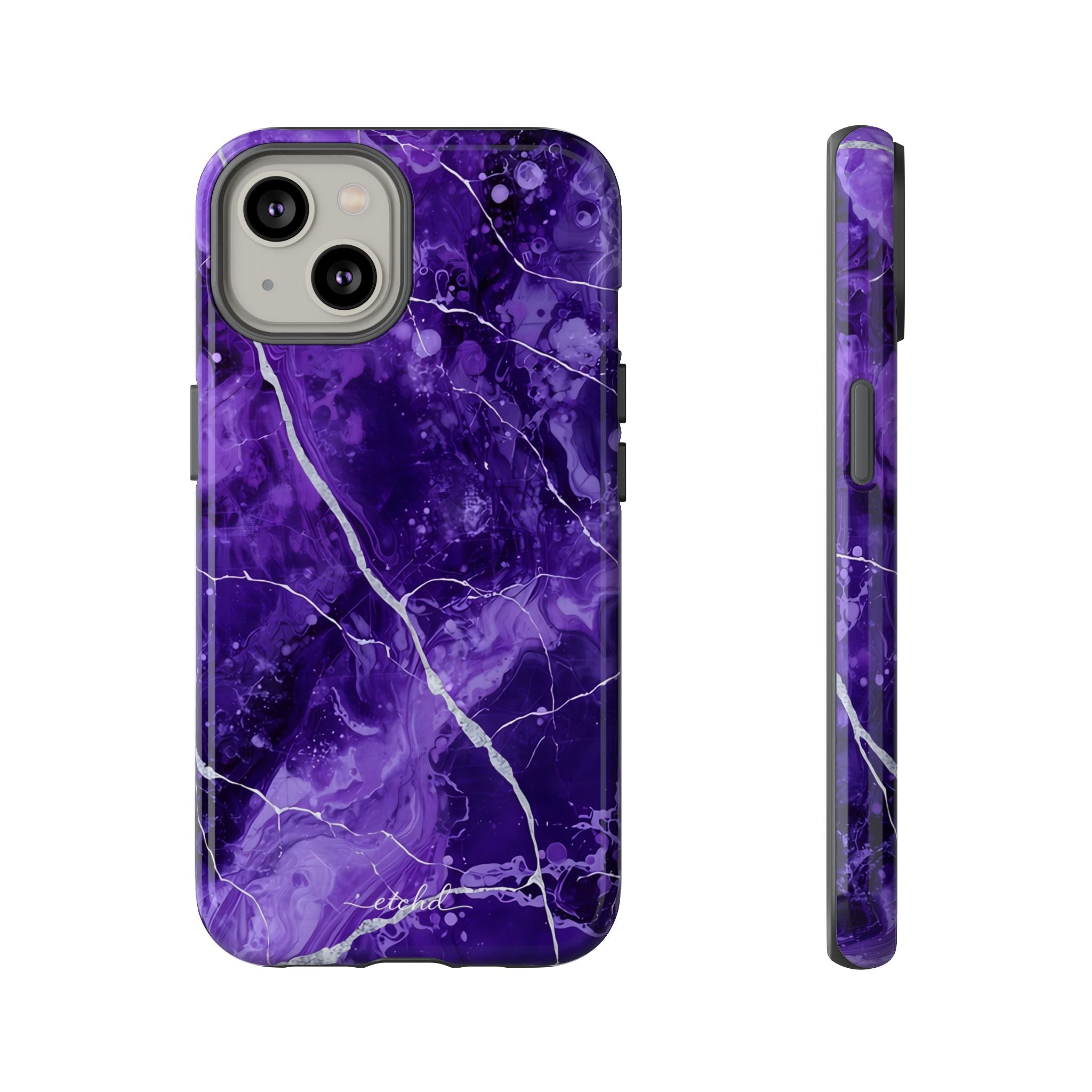 Amethyst Phone Case by etchd, view 2