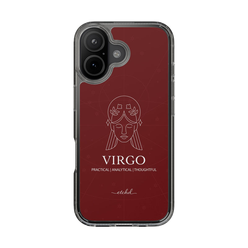 Virgo Clear Phone Case-zoom-
