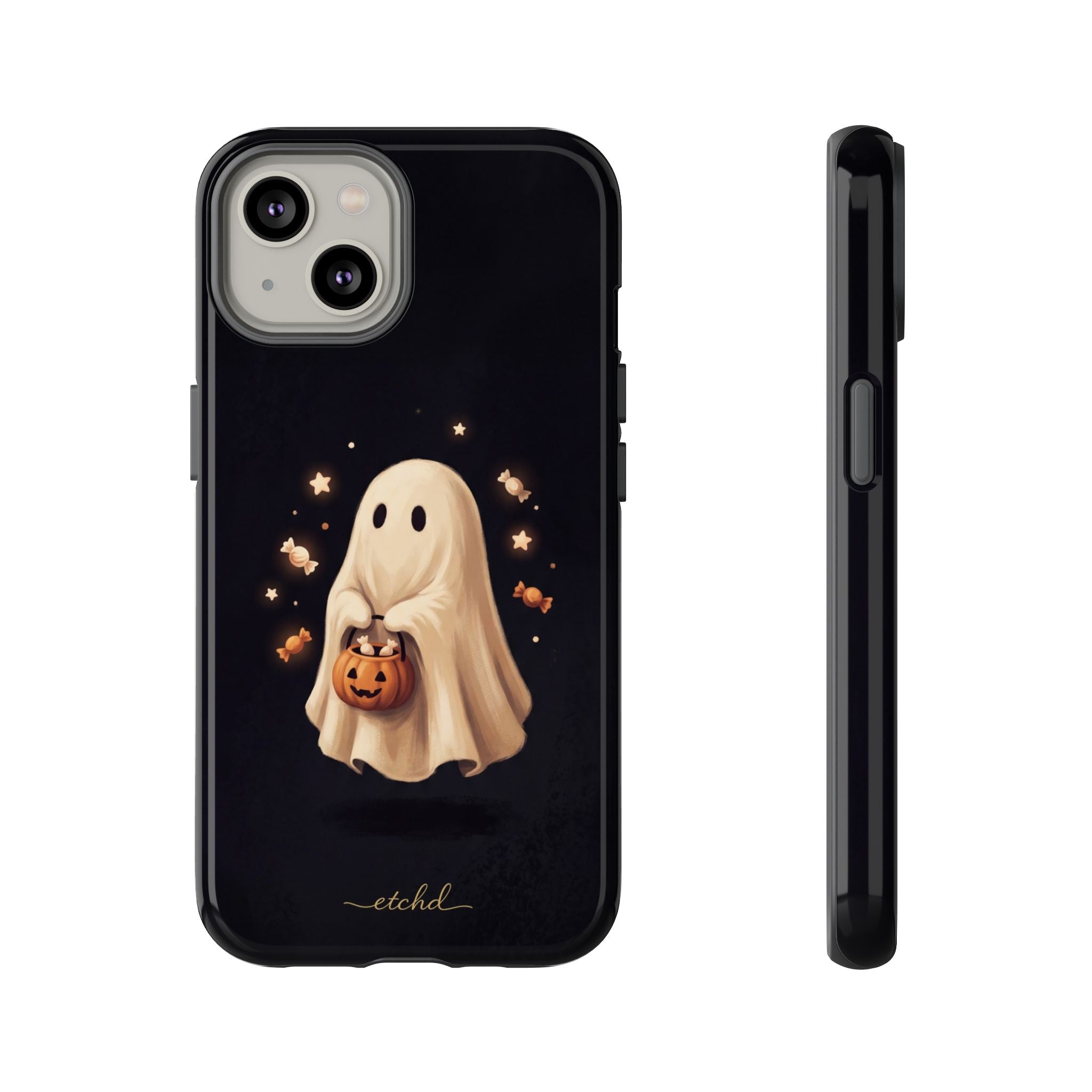Candy Ghost Phone Case by etchd, view 2