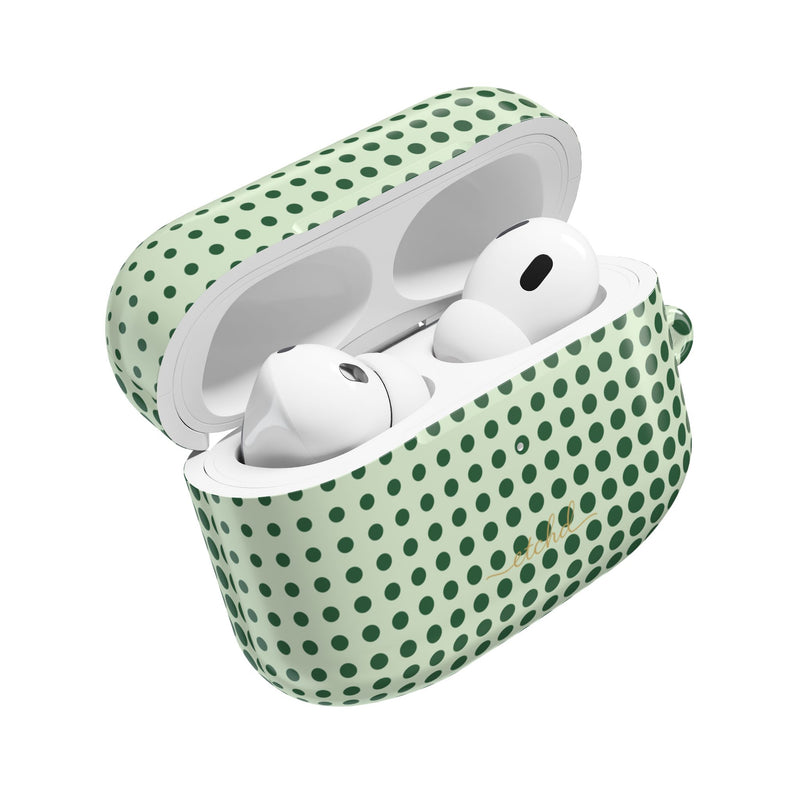 Matcha Halftone AirPod Case by etchd, view 9