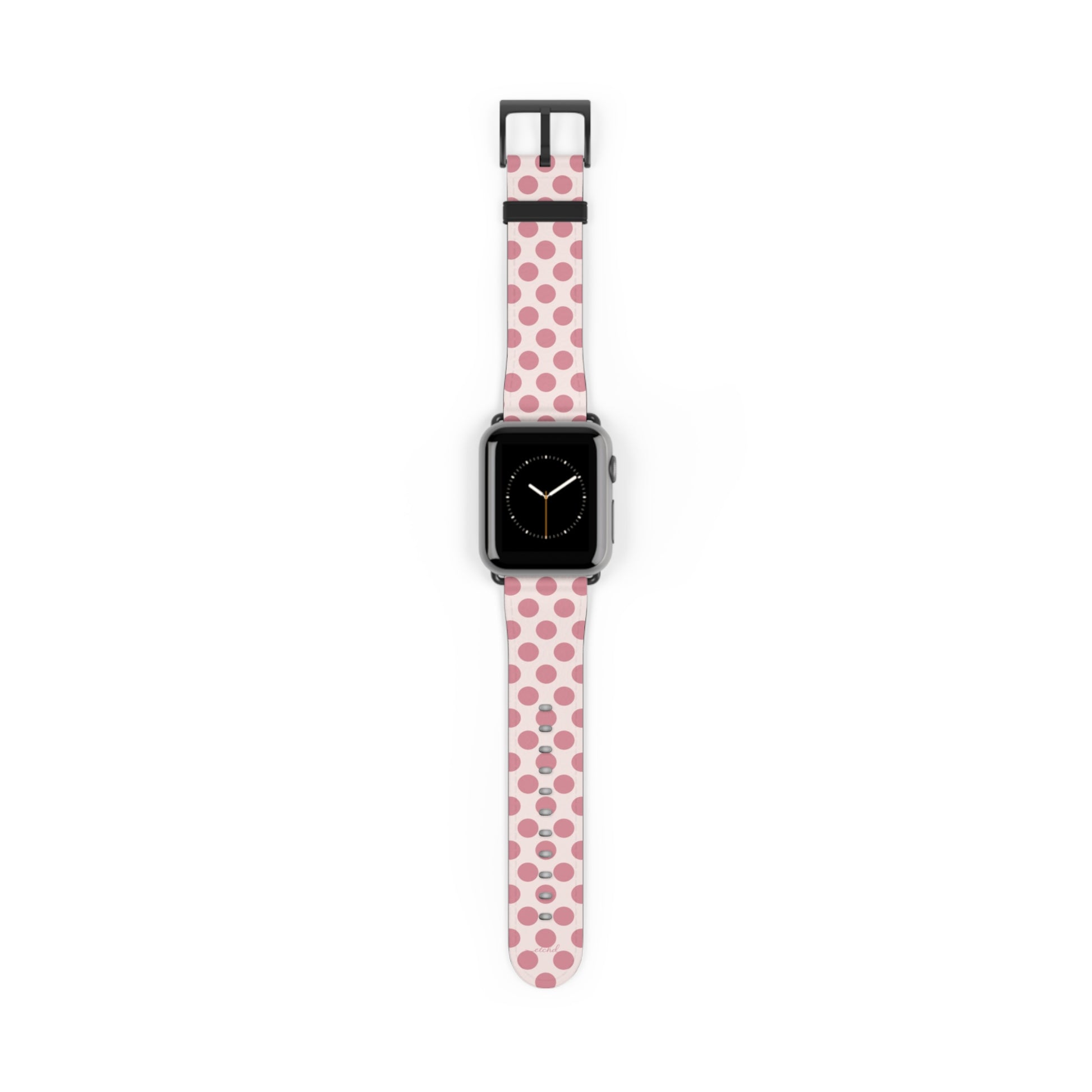 Blush Polka Dot Smartwatch Strap by etchd