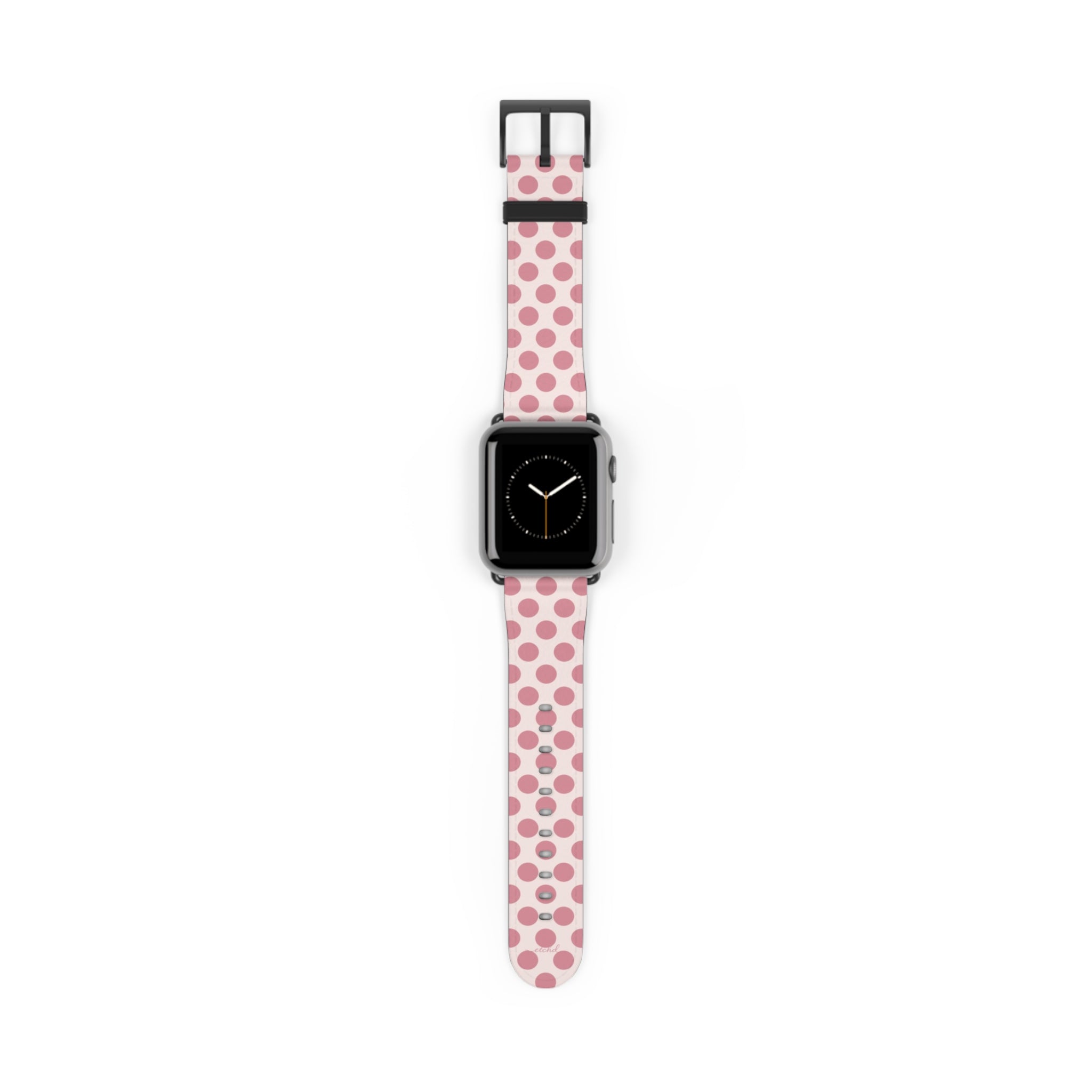 Blush Polka Dot Smartwatch Strap by etchd