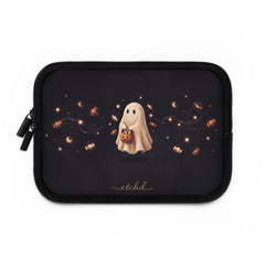 Candy Ghost Laptop Sleeve by etchd, view 2