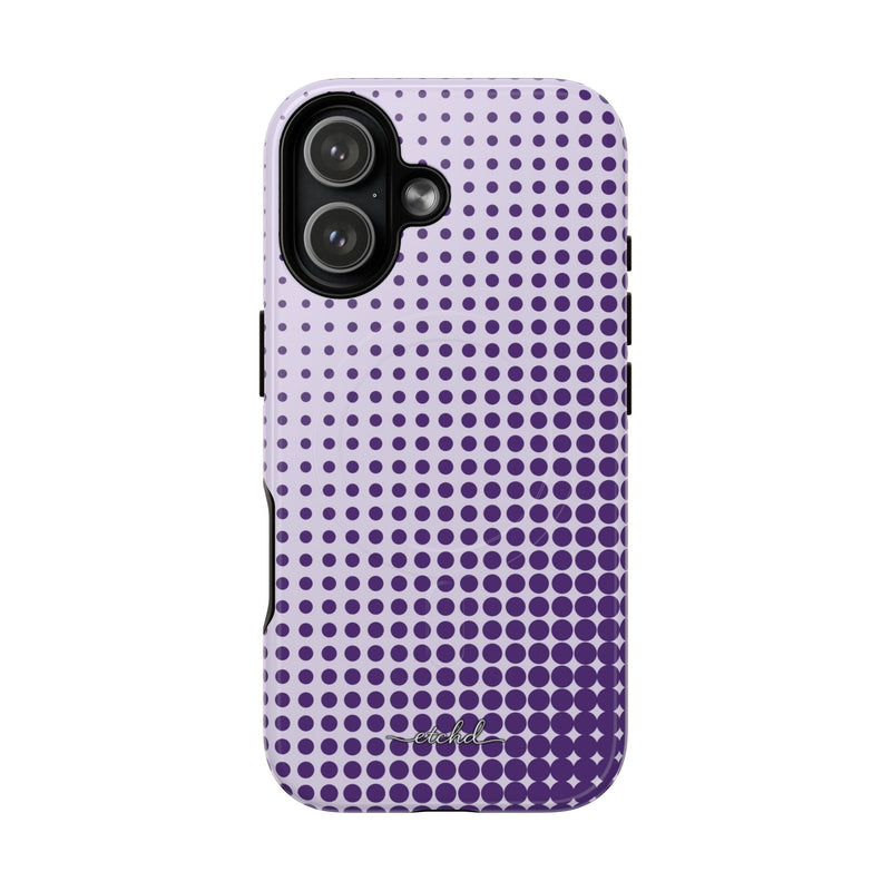 Grape Halftone Magnetische Handyhülle-zoom-
