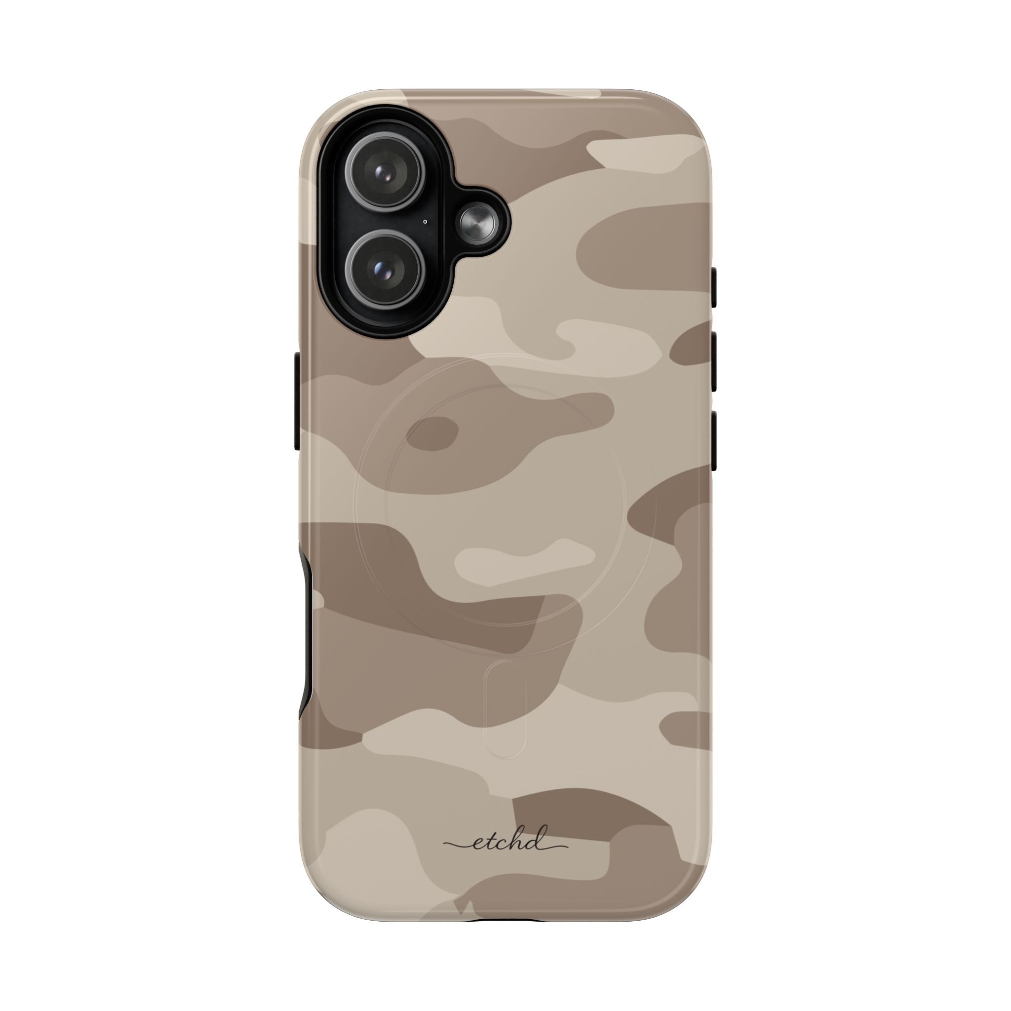 Beige Camo Magnetic Phone Case by etchd, view 25