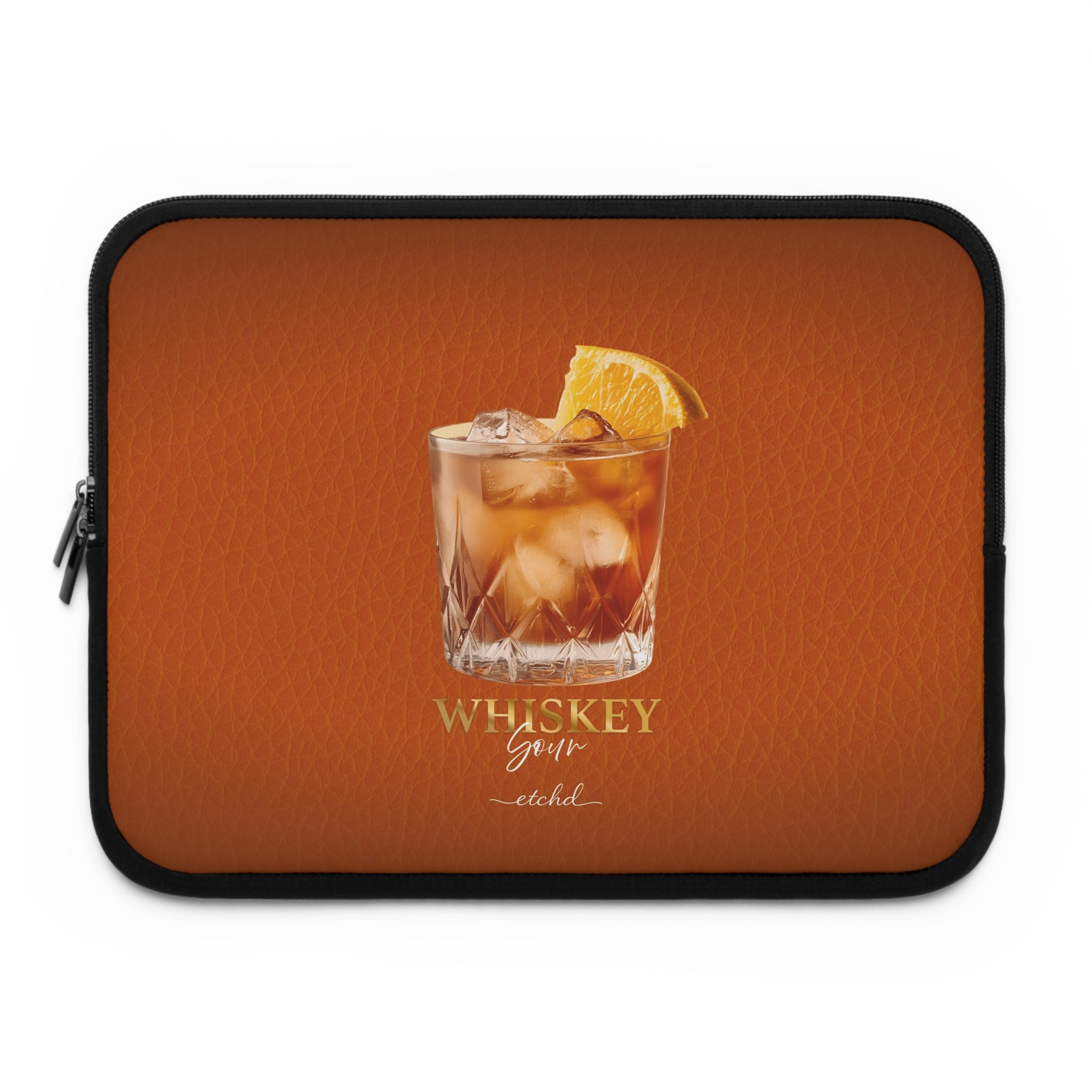 Whiskey Sour Laptop Sleeve by etchd