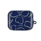Navy & Sage Floral Funda para AirPods