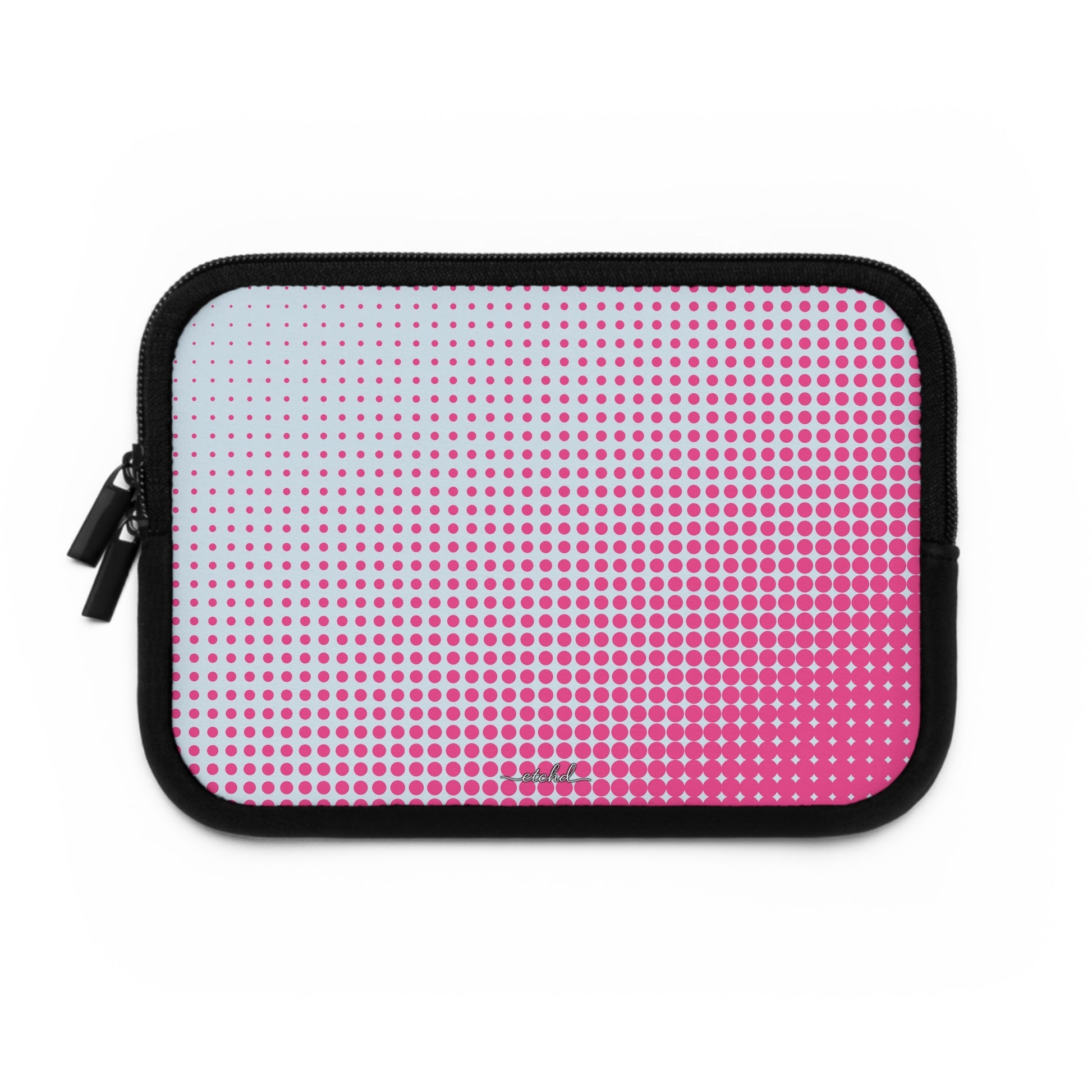 Bubblegum Halftone Laptophülle-2