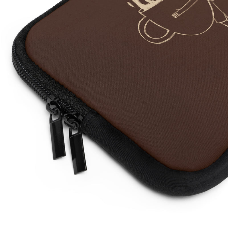 Gentlemen Espresso Laptop Sleeve-zoom-