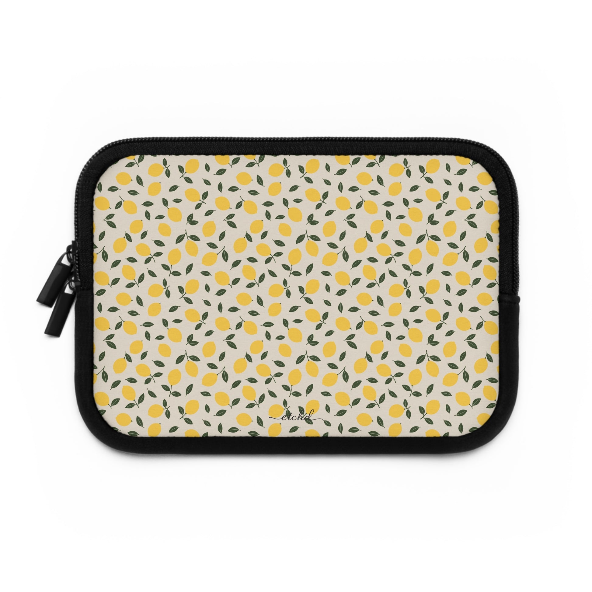 Lemon Laptop Sleeve by etchd, view 2