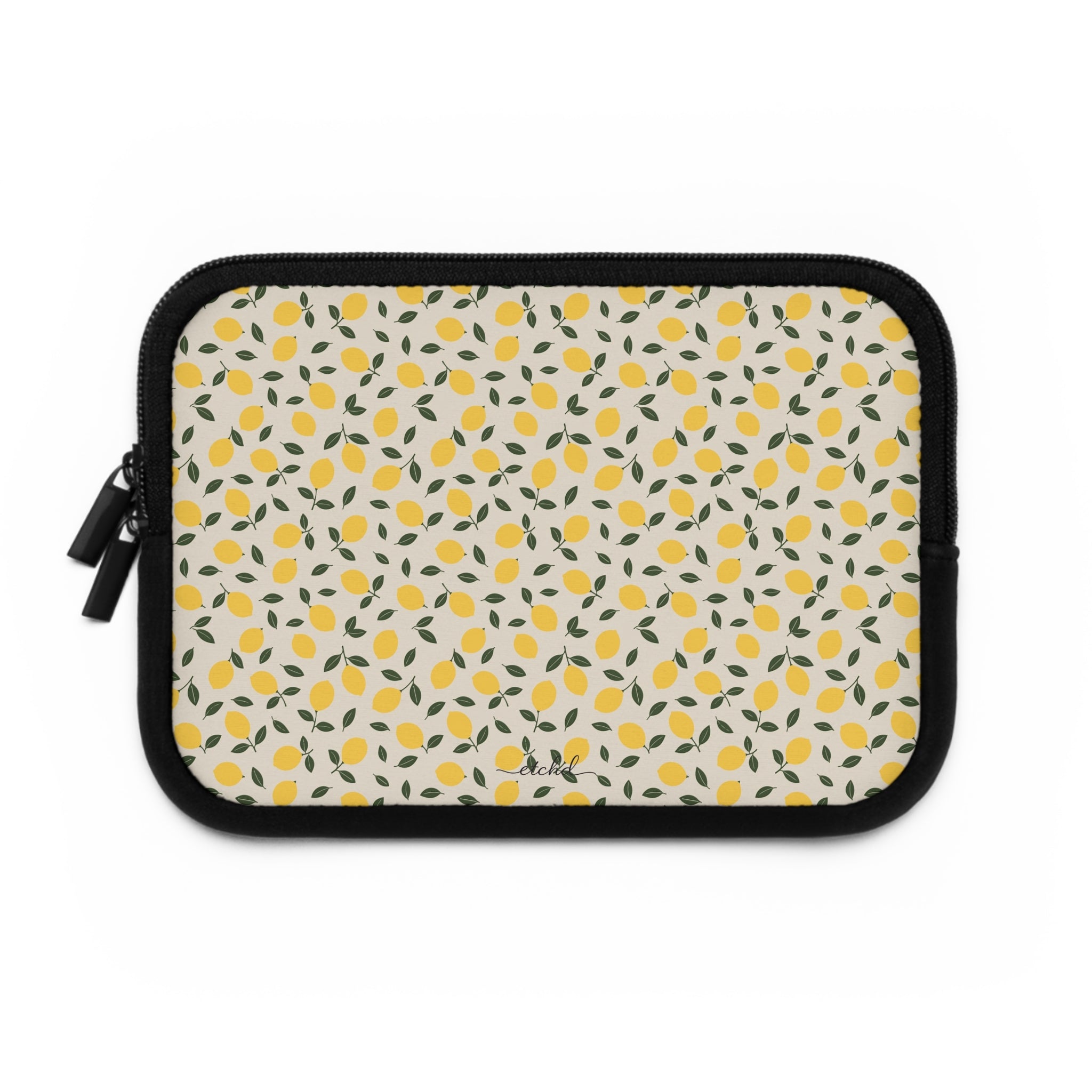 Lemon Laptop Sleeve by etchd, view 2