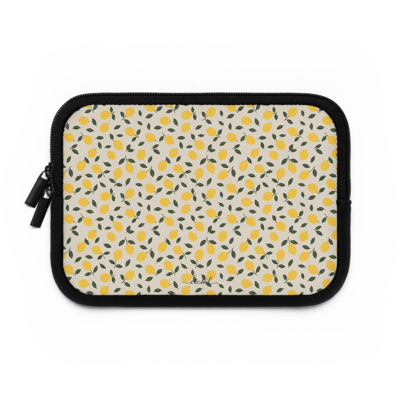 Lemon Laptop Sleeve by etchd, view 2