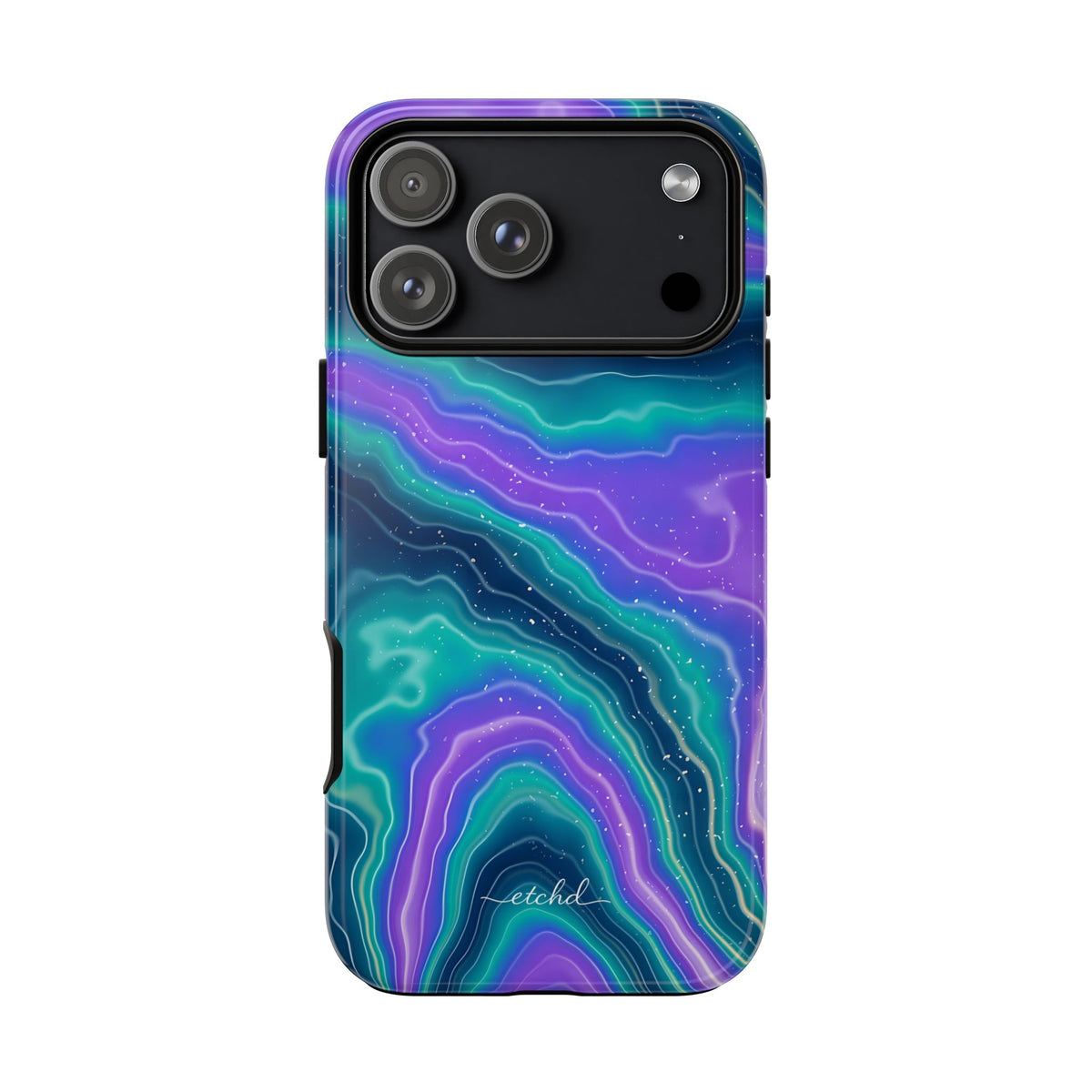 Tanzanite Phone Case by etchd, view 59