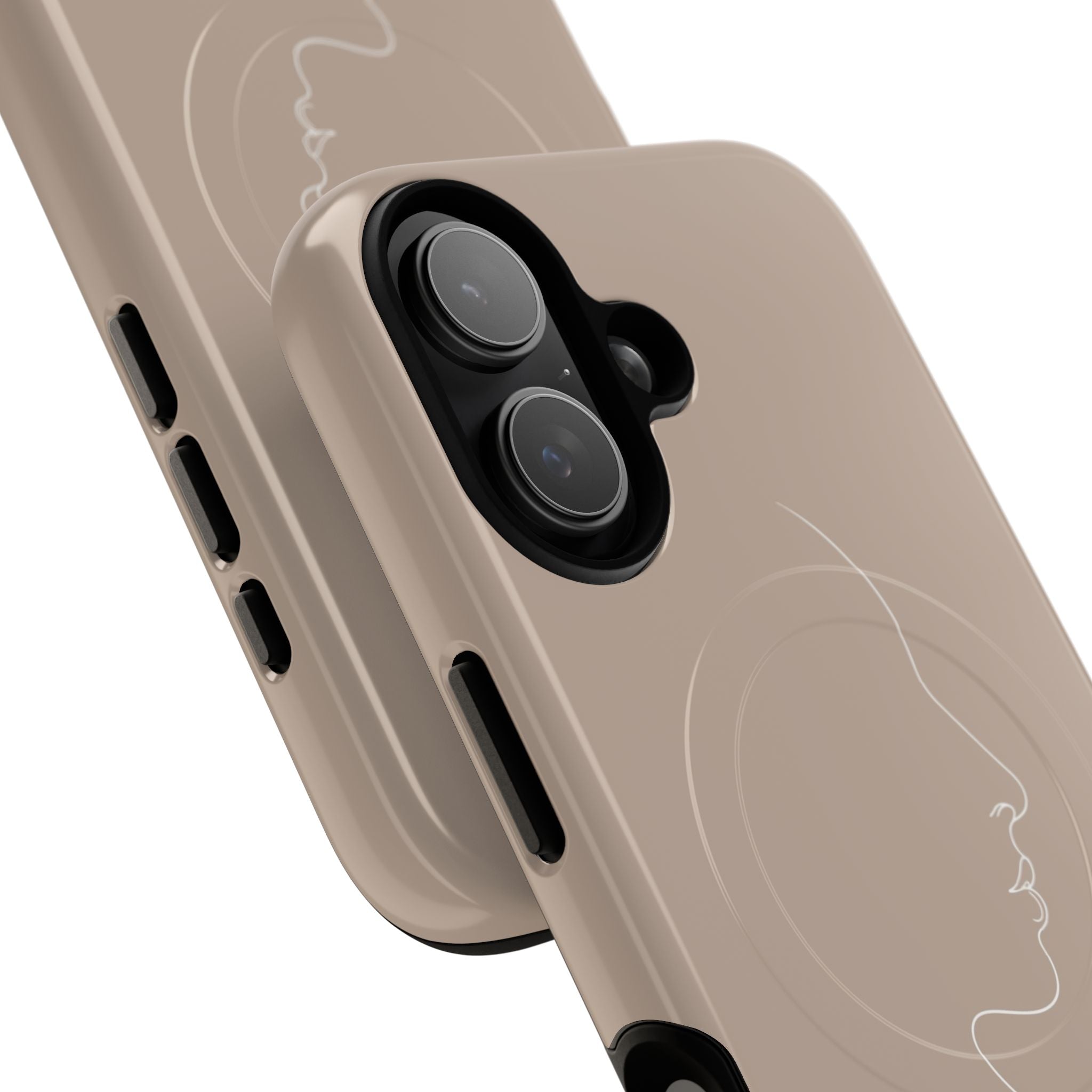 Line Profile Magnetic Phone Case by etchd, view 63