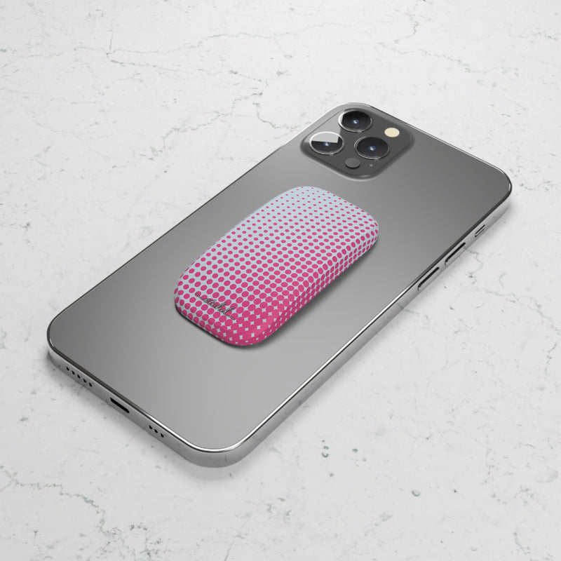 Bubblegum Halftone Click-On Handy-Halterung-zoom-