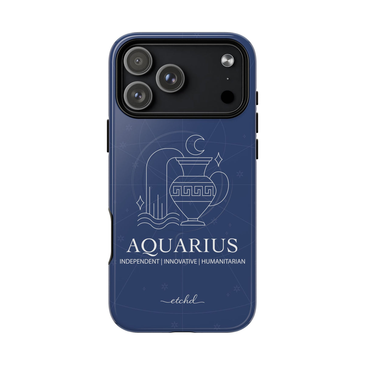 Aquarius Magnetic Phone Case by etchd, view 31