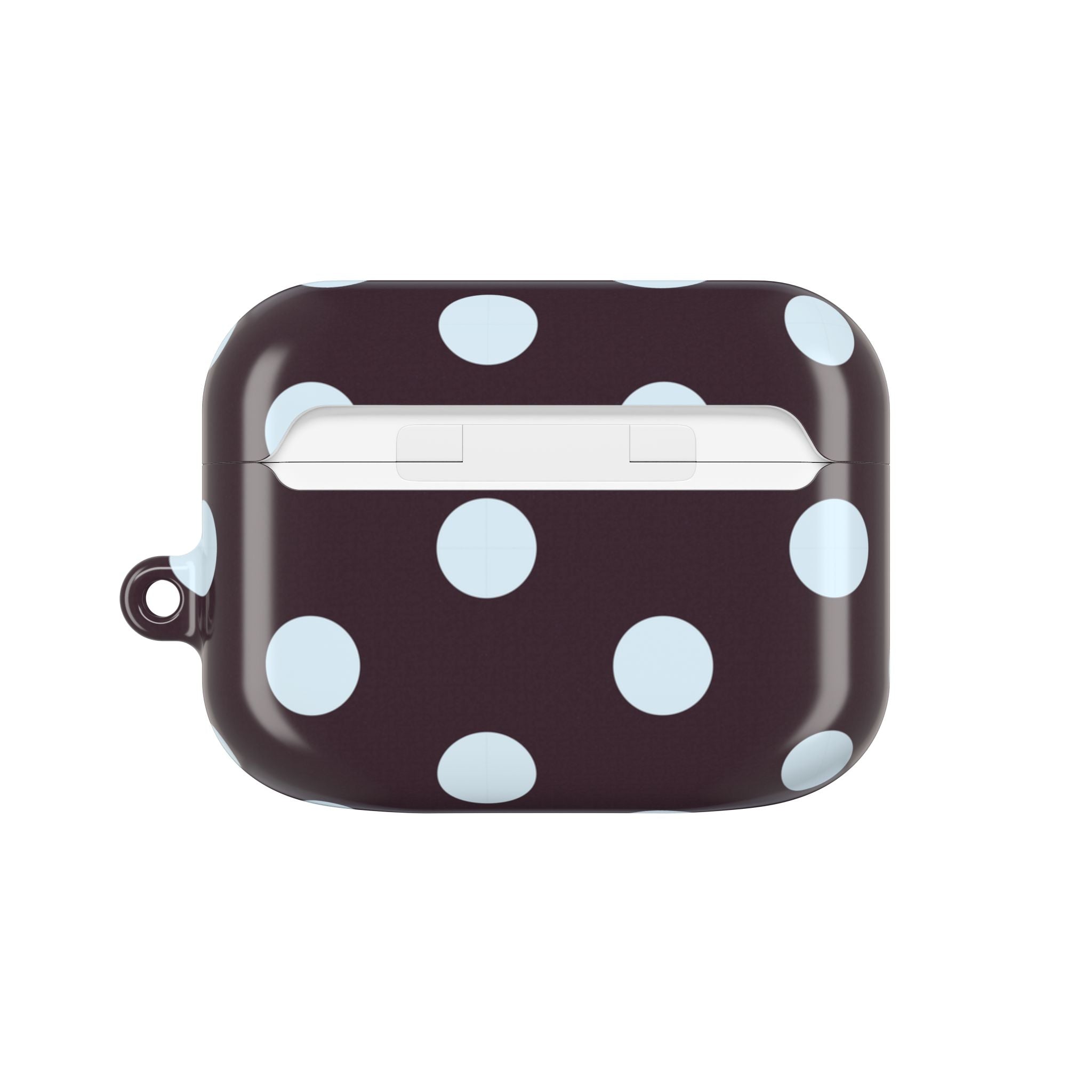 Blue & Plum Polka Dot AirPod Case by etchd, view 7