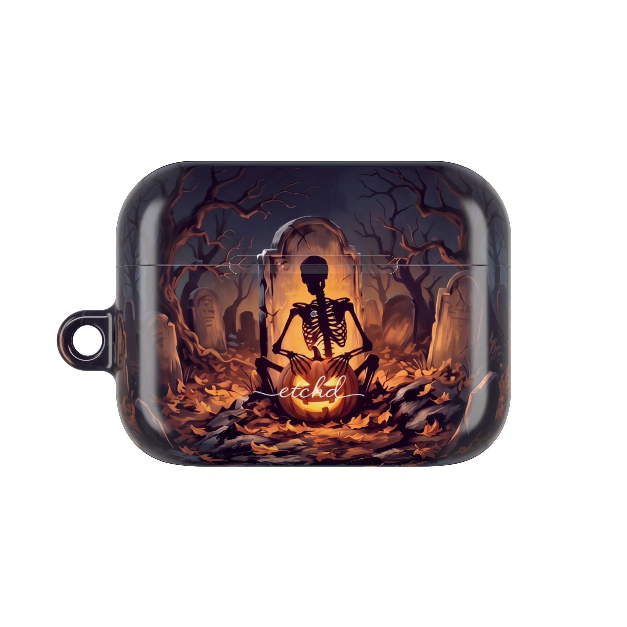 Bone Harvest AirPod Case by etchd, view 2