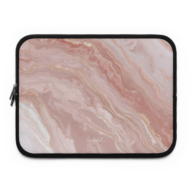 Rose Quartz Laptop Sleeve-zoom-