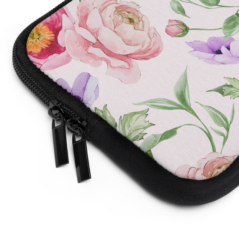 Peony Bloom Laptop Sleeve-zoom-