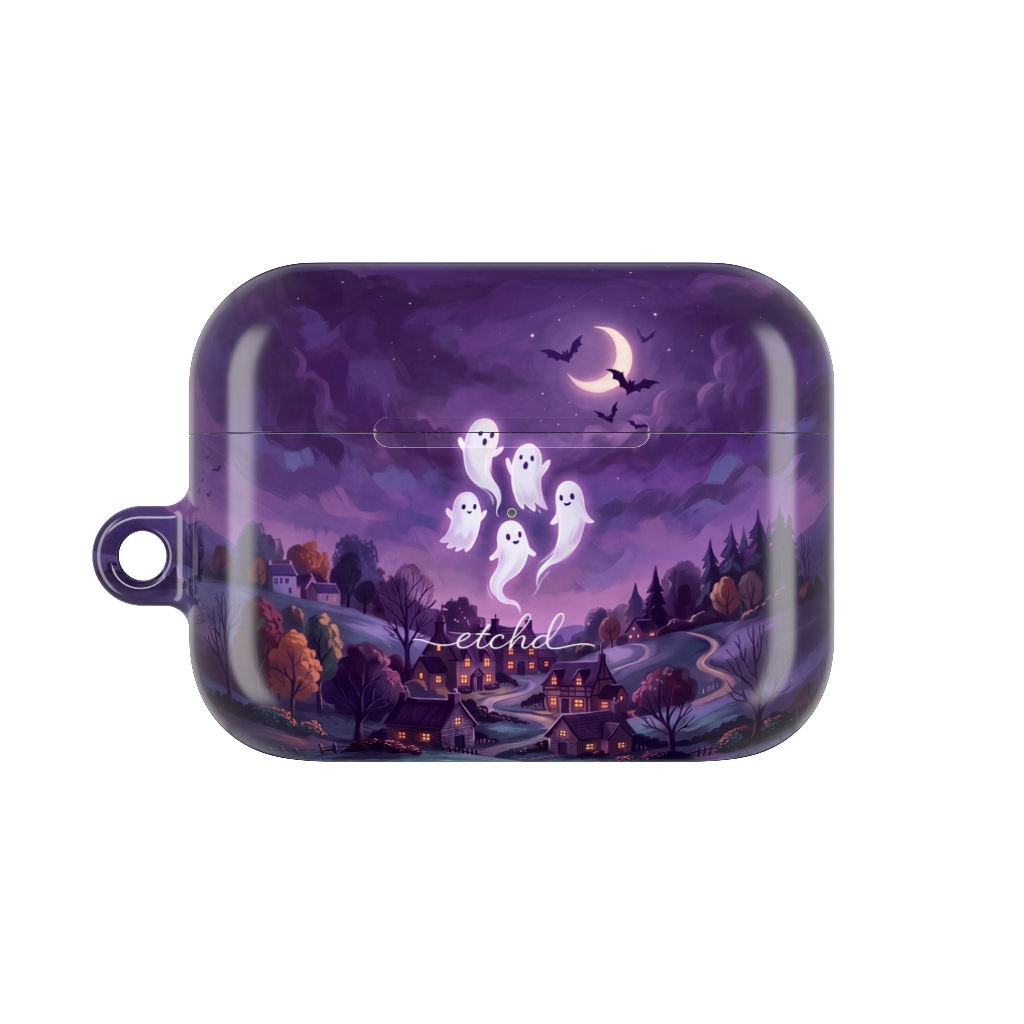 Ghost Parade AirPod Case by etchd, view 2