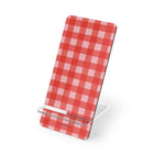 Blush & Poppy Gingham Supporto per telefono