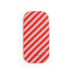 Poppy And Blush Diagonal Click-On Phone Grip by etchd