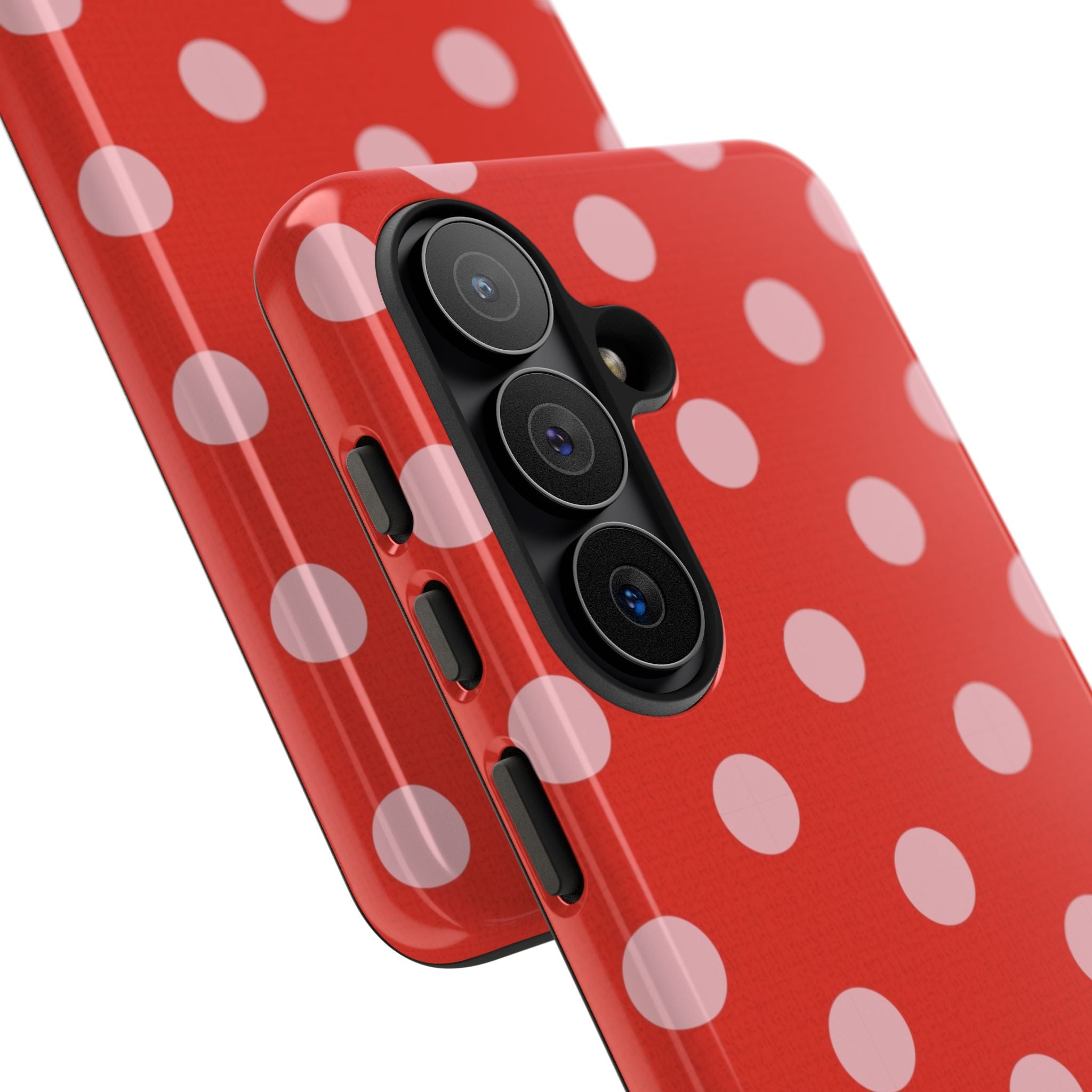 Blush & Poppy Polka Dot Phone Case by etchd, view 209