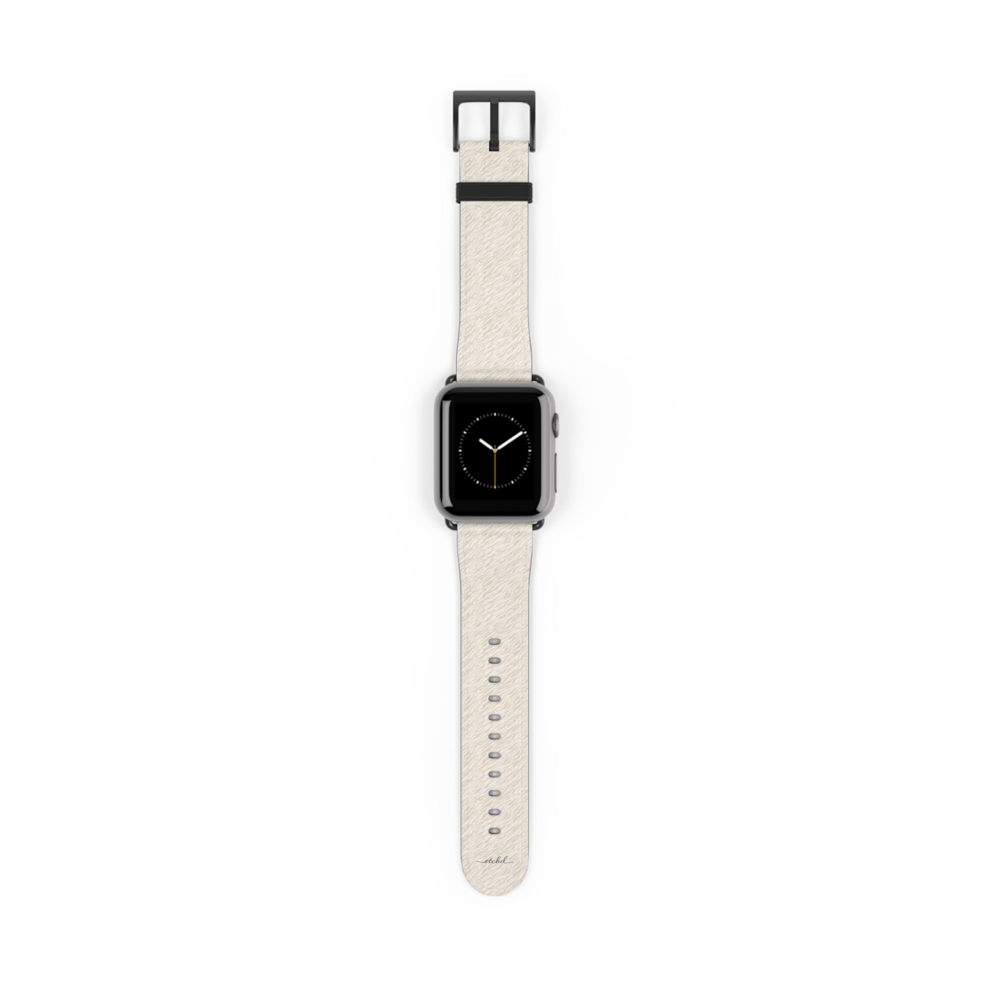 Beige Zebra Smartwatch Strap by etchd