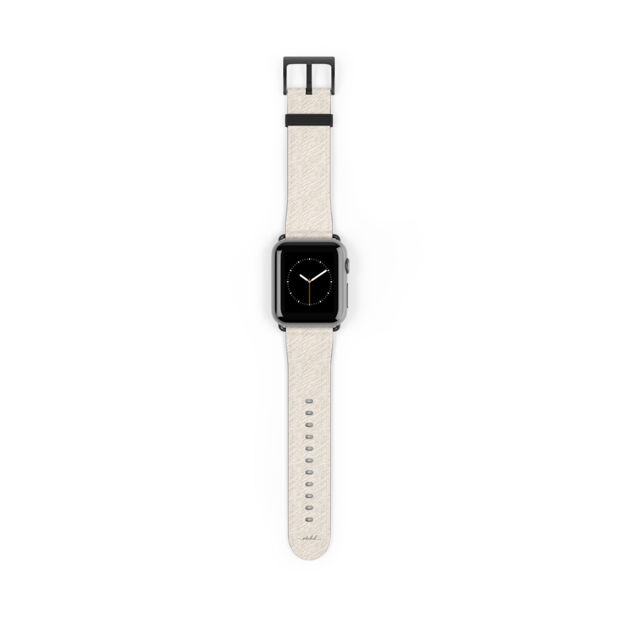Beige Zebra Smartwatch Strap by etchd