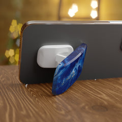 Sapphire Click-On Phone Grip by etchd, view 3