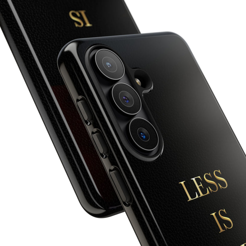 Less Is More Phone Case by etchd, view 143