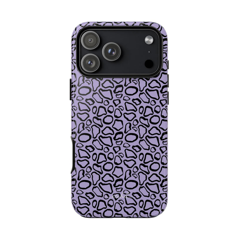 Abstract Print Lavender Phone Case by etchd, view 59
