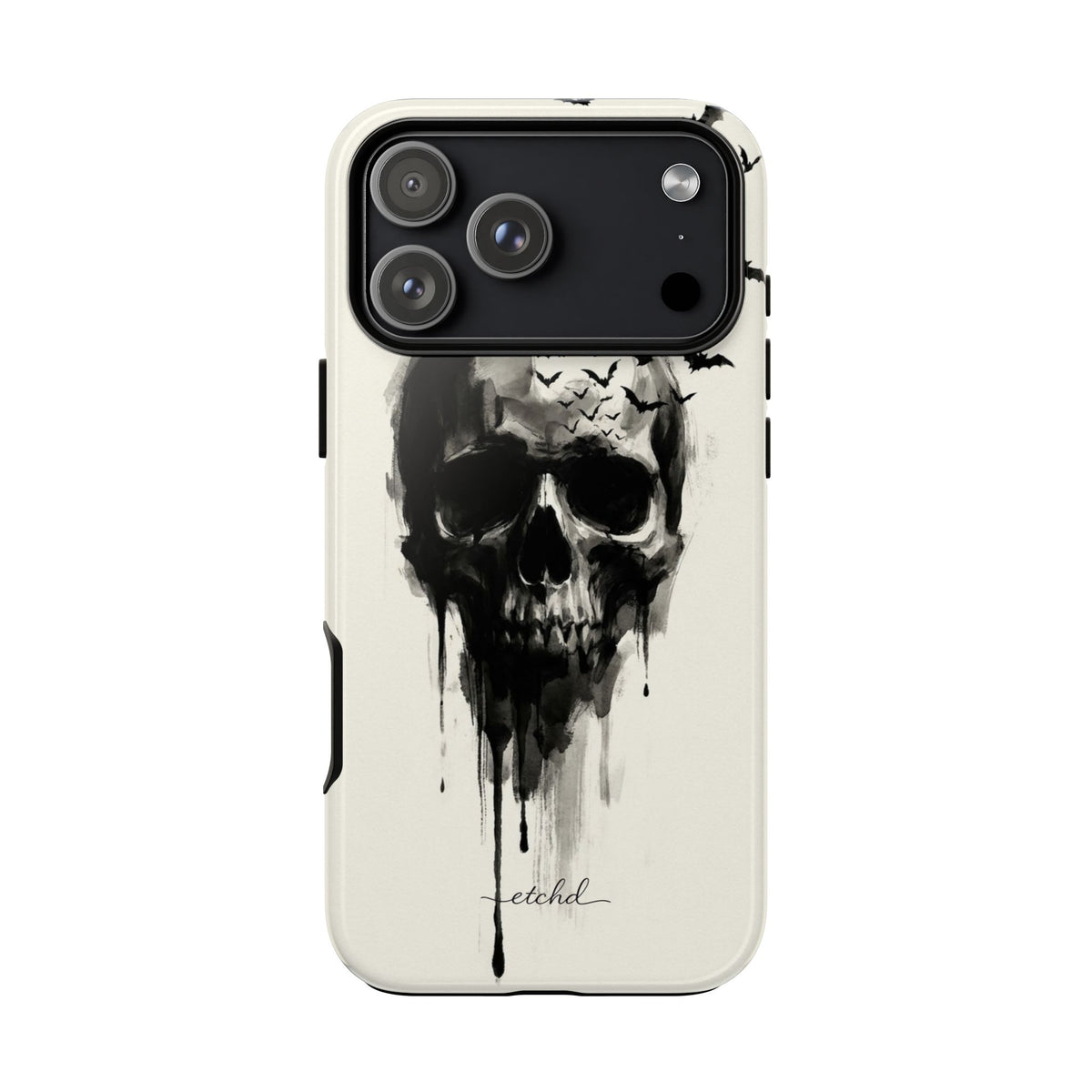 Ink Skull Phone Case by etchd, view 59