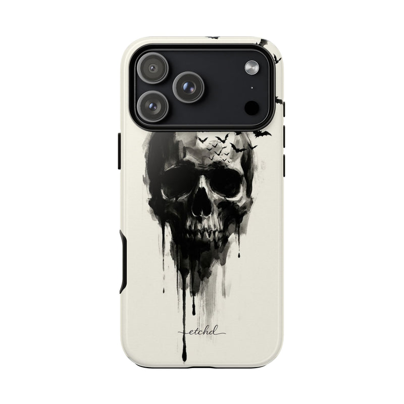 Ink Skull Phone Case by etchd, view 59