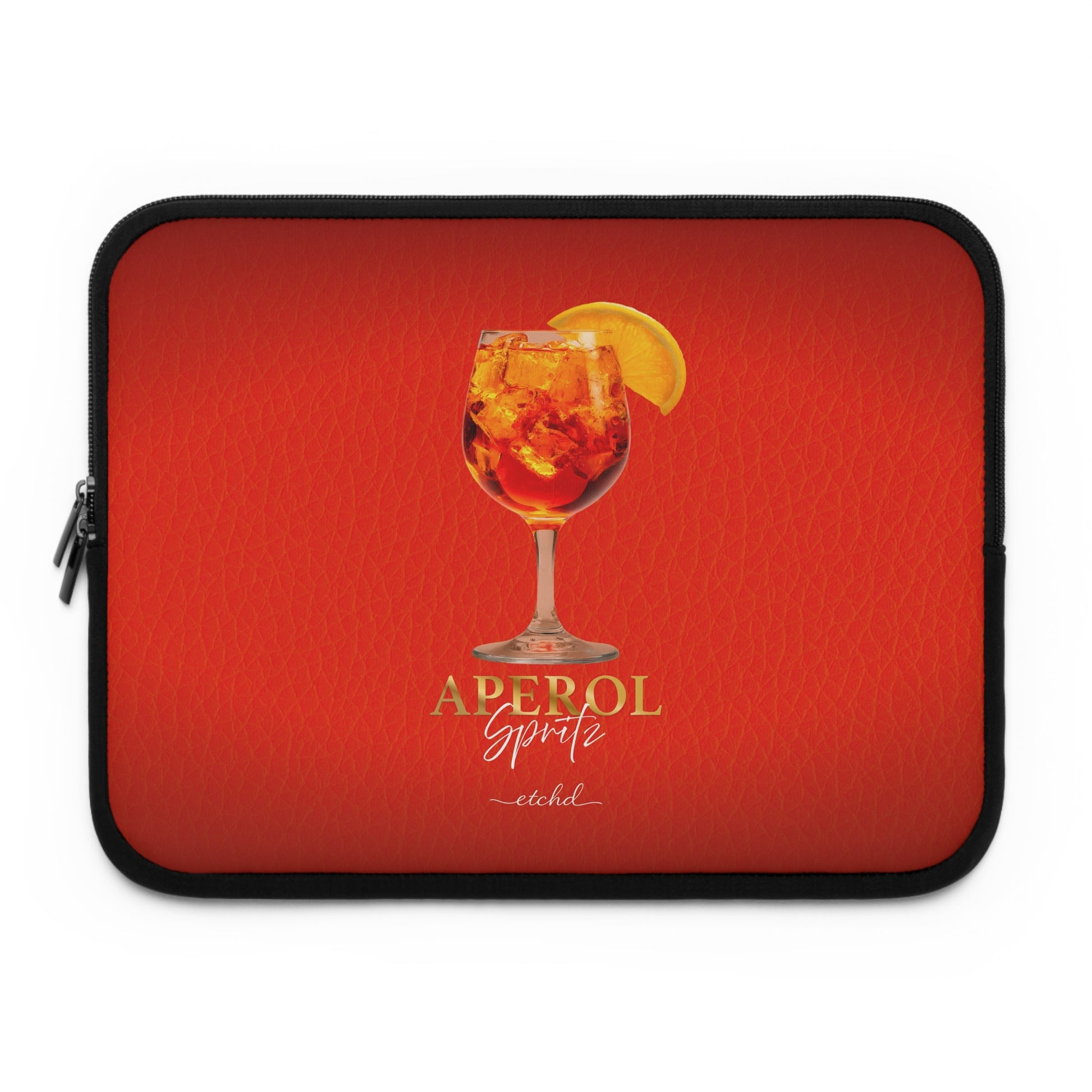 Aperol Spritz v2 Laptop Sleeve by etchd