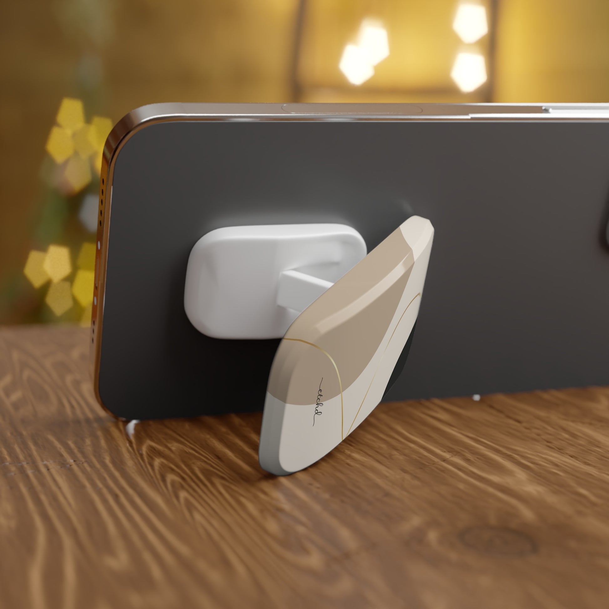 Neutral Curves Click-On Phone Grip by etchd, view 3