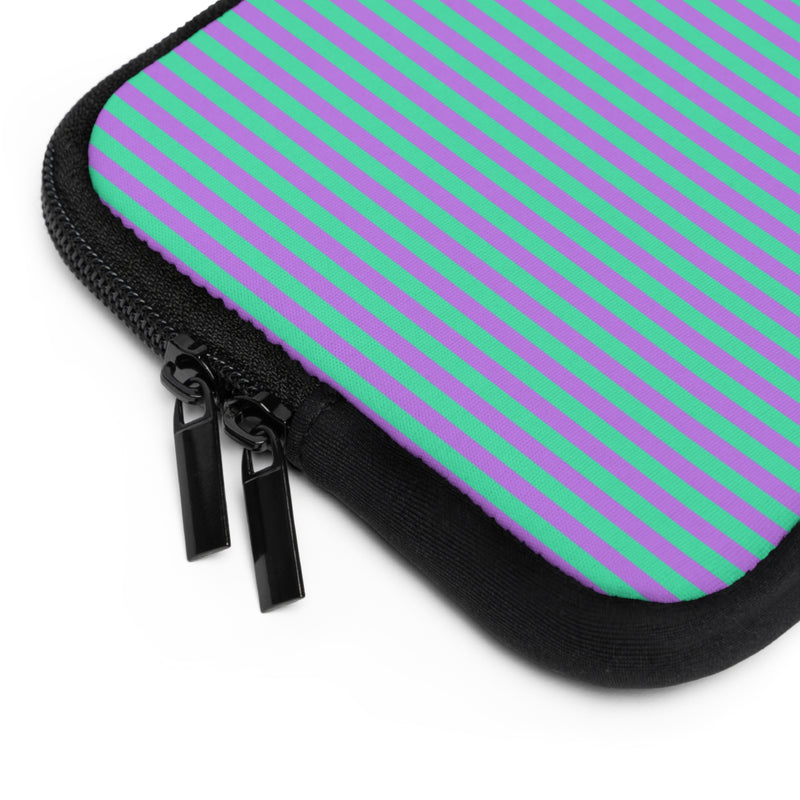 Lilac And Hypermint Laptop Sleeve by etchd, view 12
