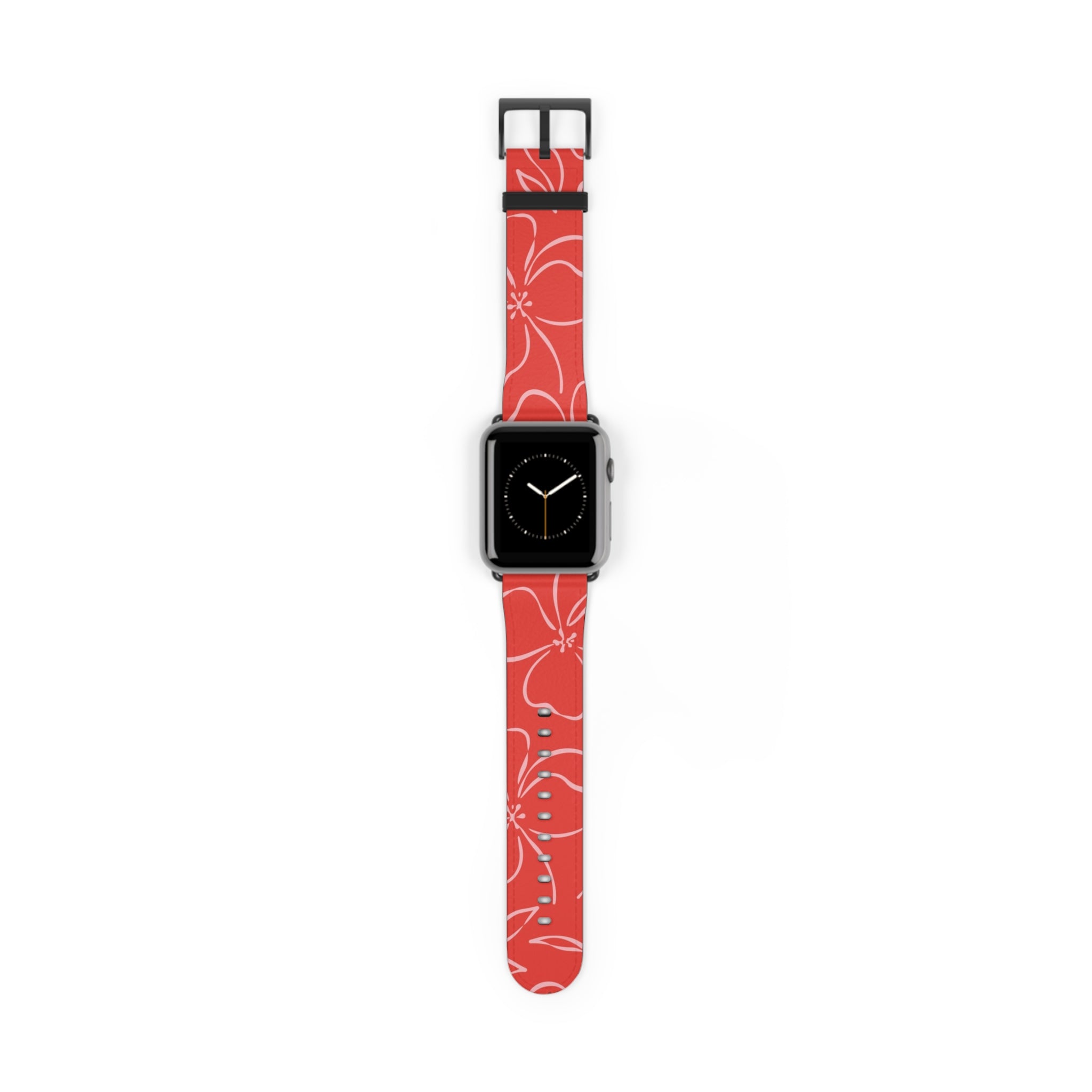 Poppy & Blush Floral Cinturino per smartwatch di etchd, vista 2