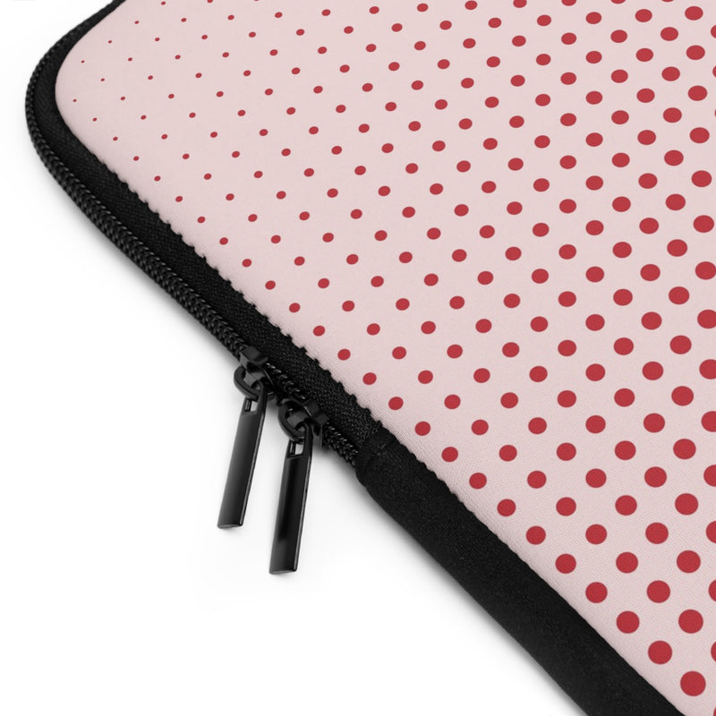 Cherry Halftone Laptophülle-zoom-