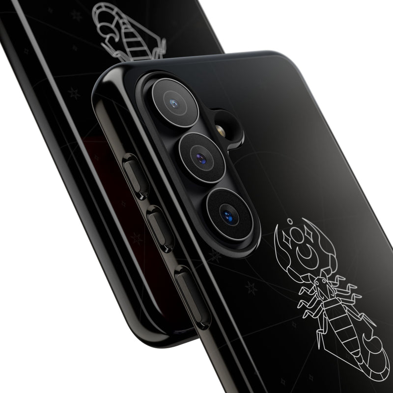 Scorpio Phone Case by etchd, view 219