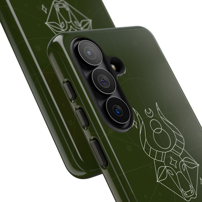 Taurus Phone Case by etchd, view 219