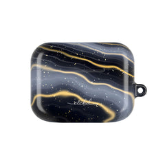 Obsidian Gold AirPod Case by etchd