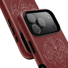 Aries Magnetic Phone Case by etchd, view 100